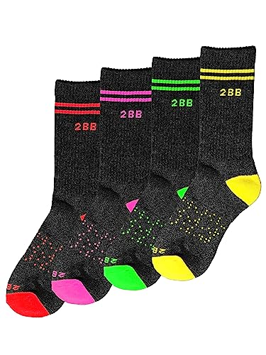 Two Blind Brothers 2BB Calf Sock Bundle (4 Pairs) One Size