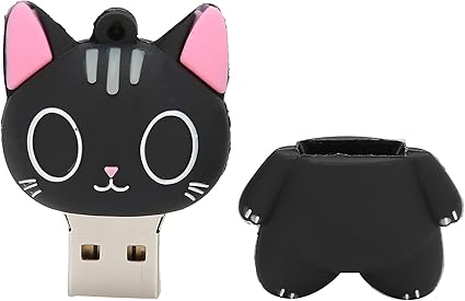 Amazon Co Jp Usbメモリスティック かわいい猫の形のフラッシュディスクは Usbポートを備えたデバイスの実用的なギフトにドライバーを必要としないホットスワップ可能なusb2 0インターフェイスをサポートします 1 パソコン 周辺機器
