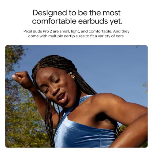 Image of Google Pixel Buds Pro 2 - Wireless Bluetooth Earbuds - Olive | Pro-level Active Noise Cancellation, help from Gemini, twist-to-adjust fit, 30-hour battery, Adaptive Audio