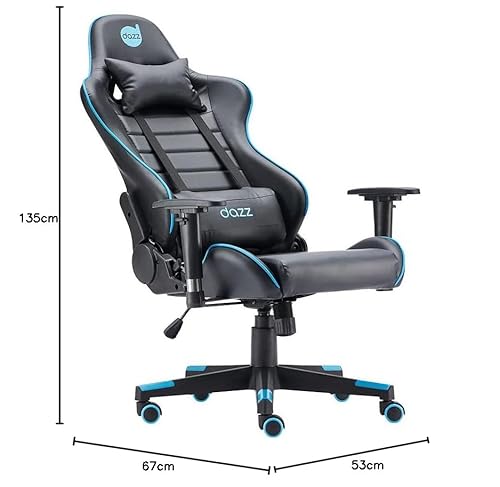 Dazz, CADEIRA GAMER PRIME-X V2 PRETO/AZUL