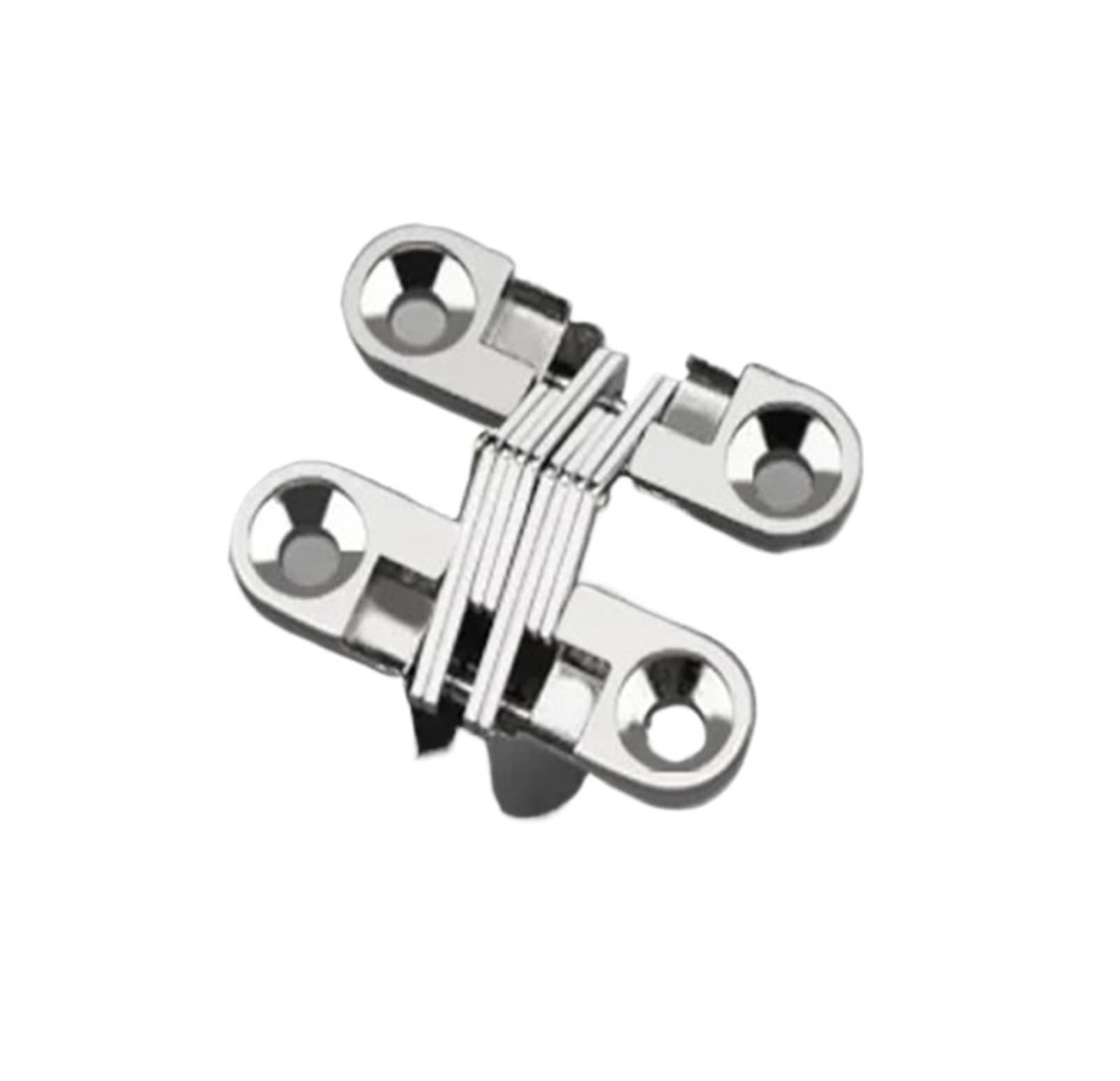Foelanne Silvery Zinc Alloy Hidden Gate Hinge
