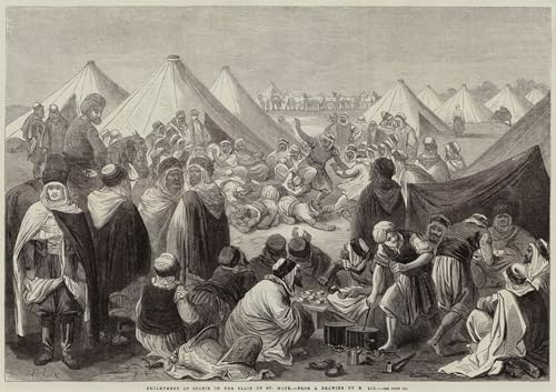 Campement de spahis par Frederic Lix - Affiche art mural 60x90cm