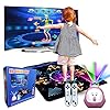 51pzwb2tjjl - Dance Mat for Kids and Adults, Musical Electronic Dance Step Pad with 100+ Games, 200+Songs, HD Camera, 2 Motion Sensor Controllers, MTV & Cartoon Modes, Toy Gift for Girls& Boys, Pink