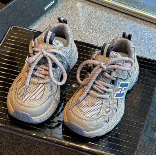 Boys Girls Breathable Mesh Casual Sneakers Outdoor Athletic Running Tennis Shoes3