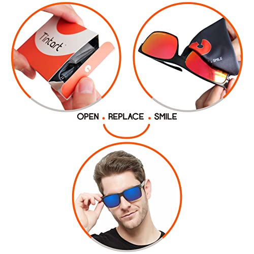 Image of Performance Replacement Lenses Compatible with Oakley Turbine Rotor OO9307 Polarized Etched