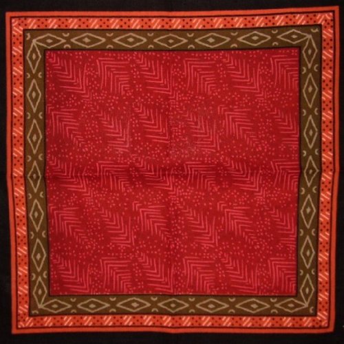 Calico Print Cotton Table Napkin 18