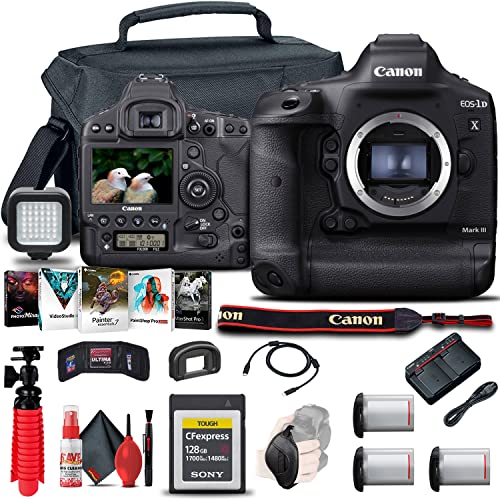 Cámara Canon EOS-1D X Mark III DSLR (Solo Cuerpo) miniatura 1