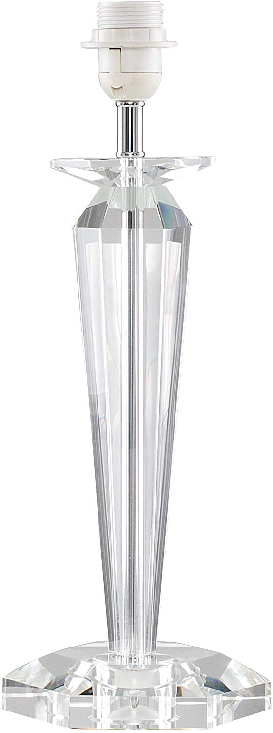 MiniSun | Modern Clear Genuine K9 Crystal Table Lamp Base | Table Lamps, Home Décor & Improvement Essential