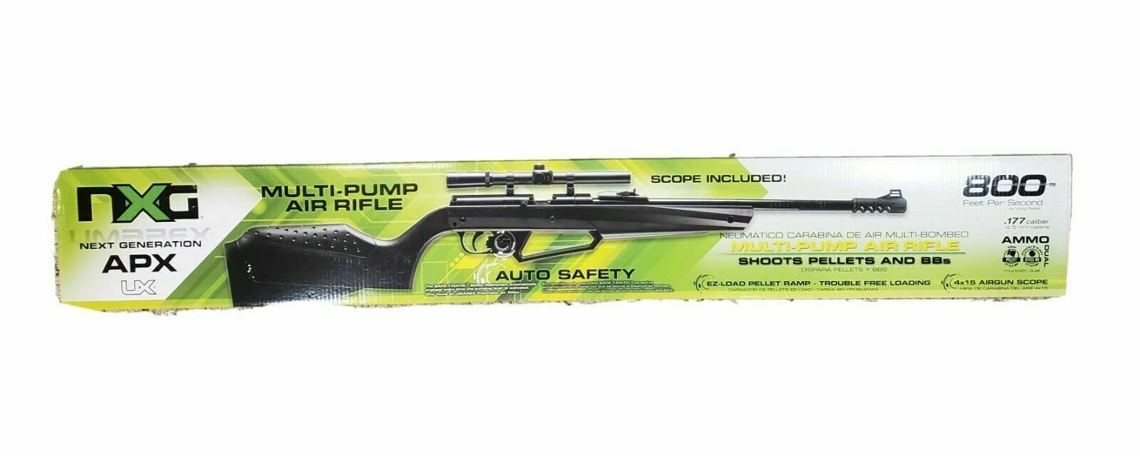 Umarex NXG APX Multi-Pump Youth Rifle - .177 Black