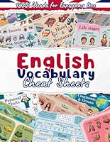 English Vocabulary Cheat Sheets: Your First 1400 English Words for Everyday Use B0D543X5Y5 Book Cover