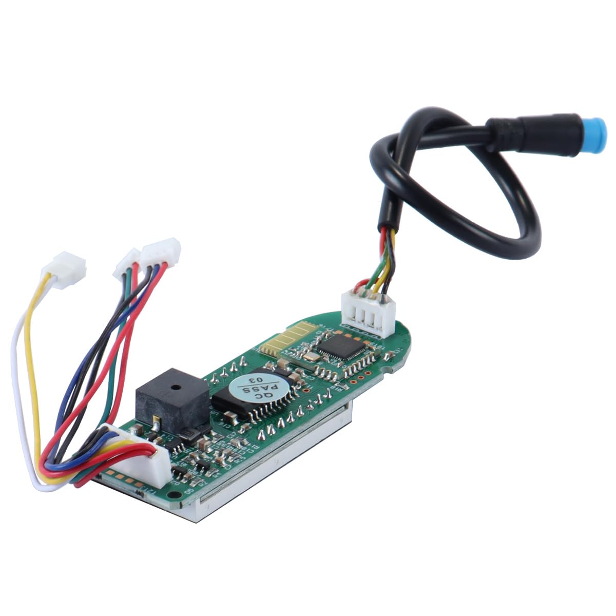 Tablero de scooter eléctrico, placa de circuito impreso impermeable con Bluetooth, pantalla transparente y cubierta negra, compatible con scooter MAX G30