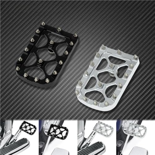 Cale-pied CNC en aluminium taillé pour Harley Softail et Touring - 2