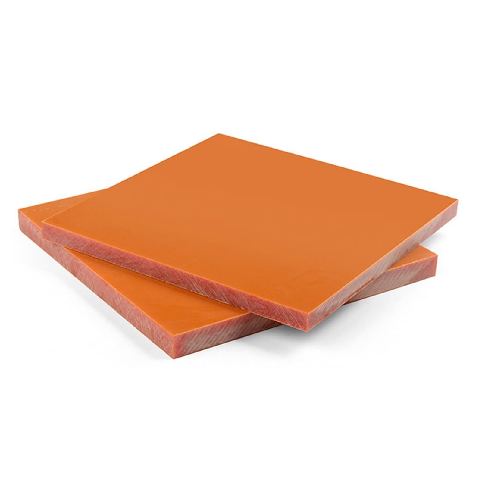1 láminas de baquelita 200x100mm, grosor 2-30mm, panel laminado de resina fenólica de alta resistencia, placa aislante eléctrica para manualidades, mecanizado CNC y prototipos(Orange,200x100x15mm)