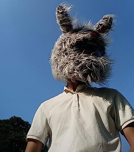 Huamengyuan Copricasco da motociclista in peluche