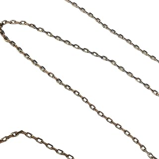 Brass Anchor Chain for 1/200 1/350 1/700 Scale Model Warships Aircraft Carriers RC Ship DIY Upgrade Parts 300mm Length(Type 1)