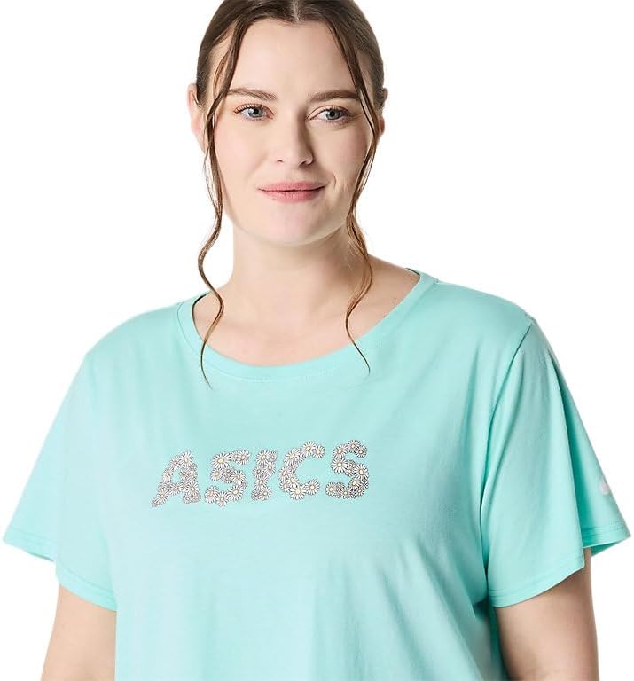 ASICS Women's Daisy Crop Short Sleeve TOP Running Apparel