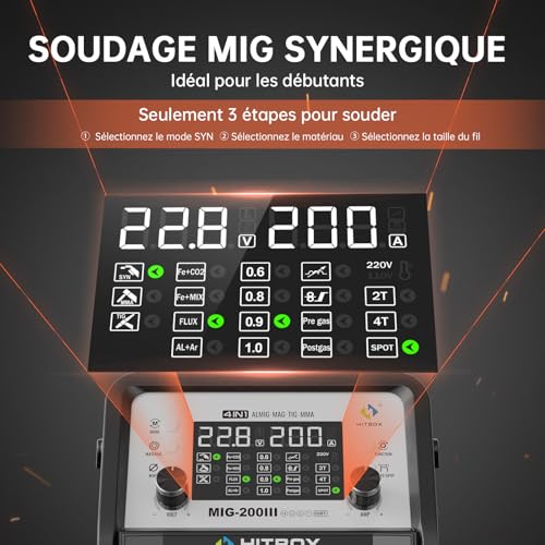 Poste de soudure MIG multifonction pour restaurer une carrosserie auto - 5