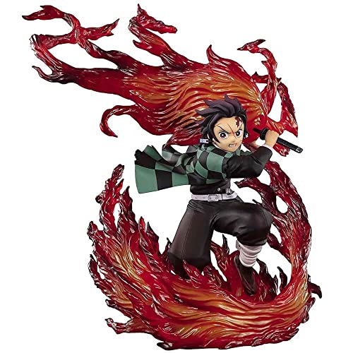 Image of TAMASHII NATIONS - Demon Slayer: Kimetsu no Yaiba - Kamado Tanjiro Hinokami Kagura, Bandai Spirits FiguartsZERO Collectible Statue