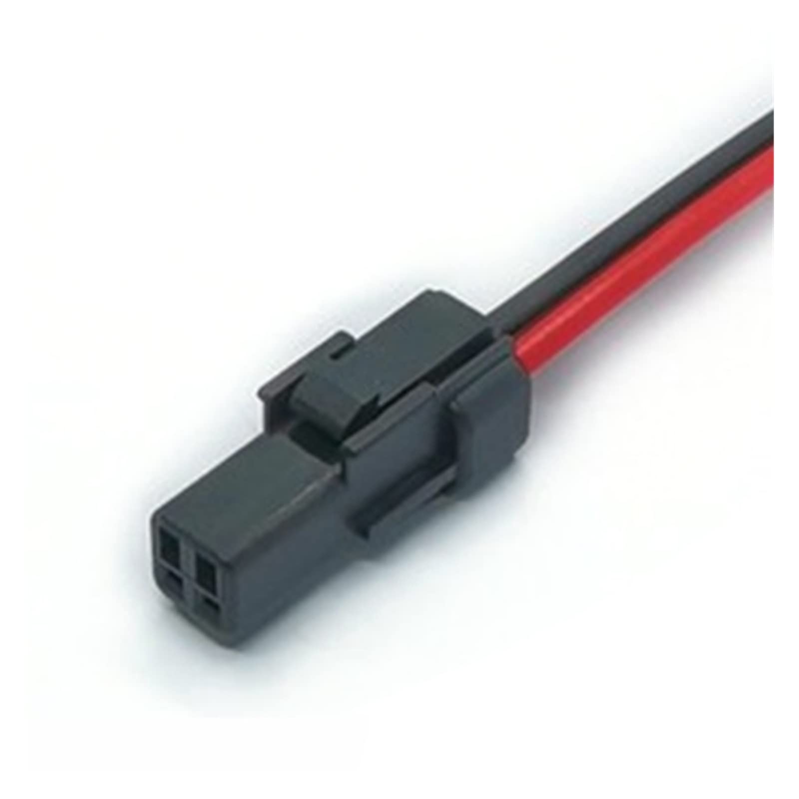 JST do samochodu 2-pinowe złącze elektroniczne 02R-JWPK-VKLE-S Auto 02T ciemna wersja specjalna wtyczka żeńska męski okablowanie wodoodporne (kolor: 2P męski, rozmiar: 20 zestawów)
