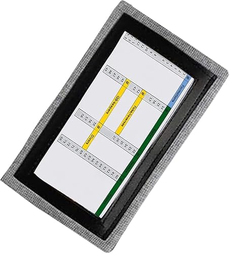 Playbook Wristband QB, Adult Football Playbook,3 Slots, Grey 1 Pack