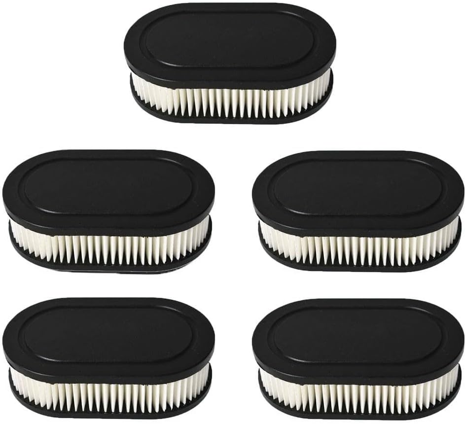 for Genuine Replacement 5 PACK Lawn Mower Air Filter for 798452 4247 5432 5432K 593260 for Genuine OEM Replacement