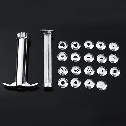 Miniatura 2 de Herramienta extrusora de arcilla, extrusora de arcilla polimérica de aleación de zinc con 19 formas de disco, herramienta extrusora de fondant para