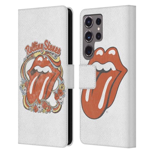 Funda Samsung S24 Ultra tipo libro original Rolling Stones carcasa cuero 5G