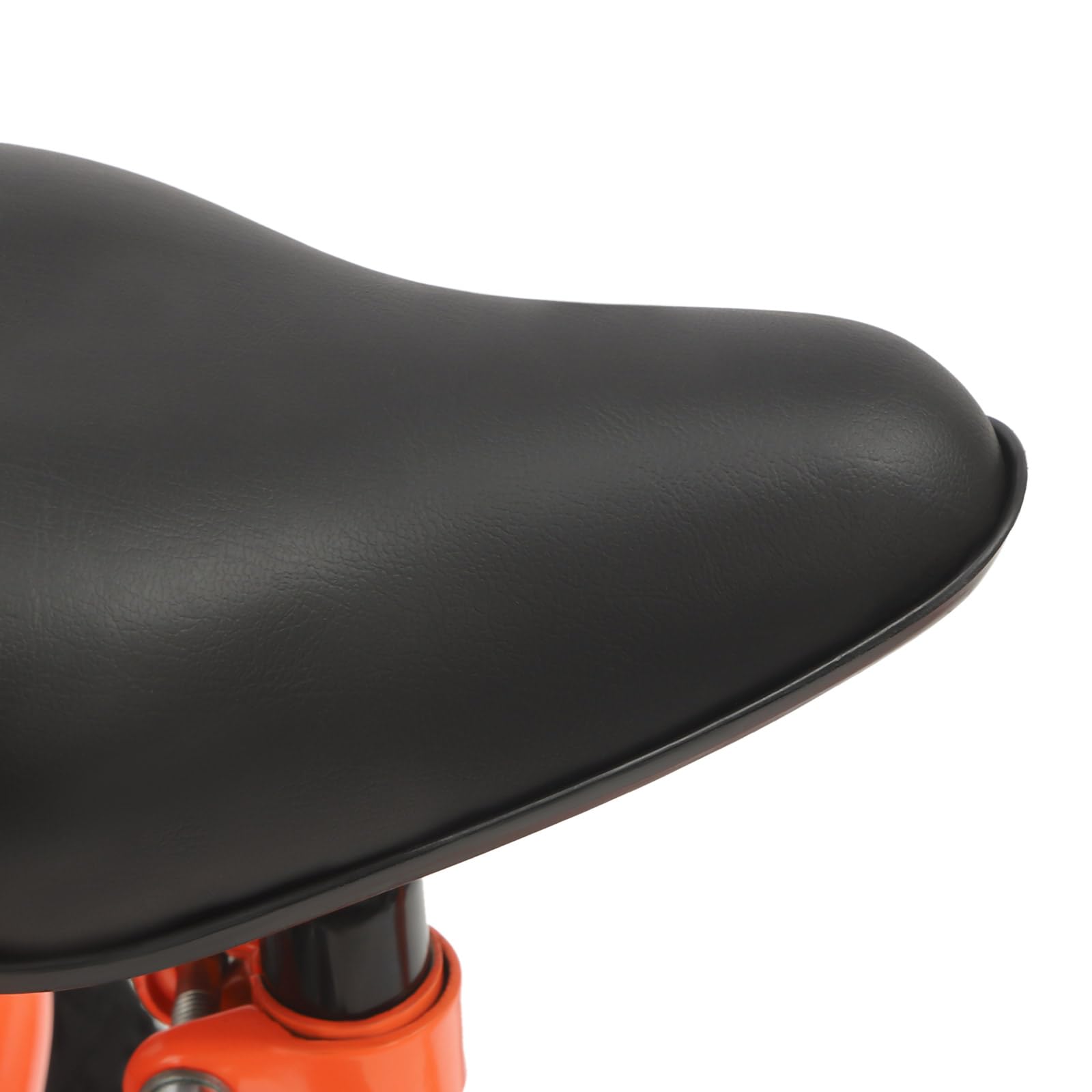 Triciclo infantil de 12 pulgadas, bicicleta infantil con cesta grande, triciclo de altura ajustable, adecuado para niños de 2 a 5 años y una altura de 90 a 115 cm, naranja