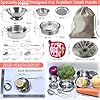 Mini - Kids Pretend Play Kitchen Toys,Cooking Toys Set Play Kitchen Accessories with Stainless Steel Pots and Pans Set,Pretend Play Food Cooking Utensils Cookware for Girls Boys.Tiny-11Pcs #3