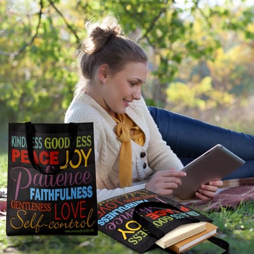 Hosuly 15 Pcs Fruit of the Spirit Tote Gift Bags Galatians 5:22-23 Print by Hosuly - Used condition - Image 3