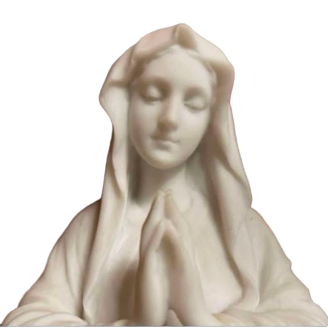 Amazon.co.jp: 聖母 マリア像 キリスト教美術彫刻像 高さ約29cm 