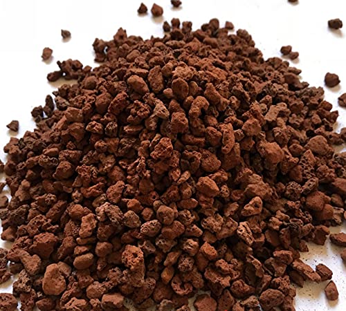 VAYINATO Petzlifeworld Aquarium Red Lava Chips For Aquarium Base As Power Sand And For Indoor Plants(2Kg) 1