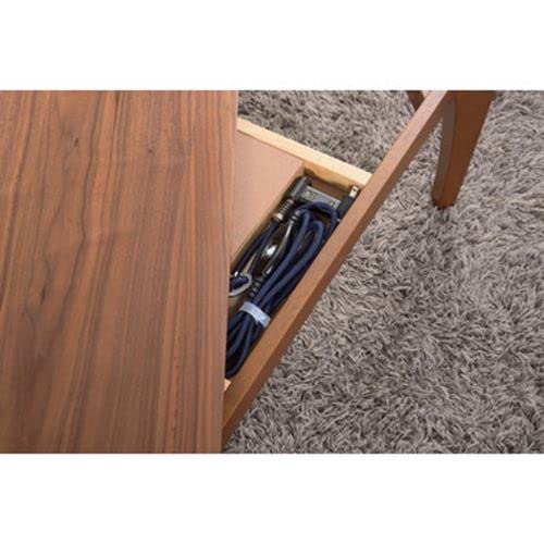 Azumaya Kt-107 Kotatsu Heater Table, W30 X D30 X H15 Inches, Natural Walnut And Rubber Wood Table Material, Home And Living, Square Shape Table Top With Walnut Brown Color #TOP5