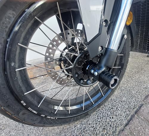 Protecteur de fourche Zontes G368 2025- en acier noir