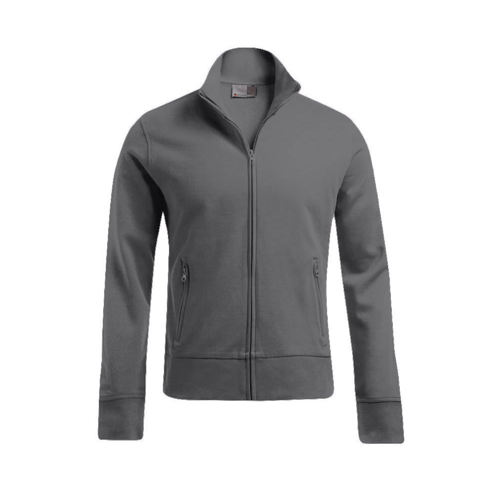 Veste col montant Hommes, gris acier, L