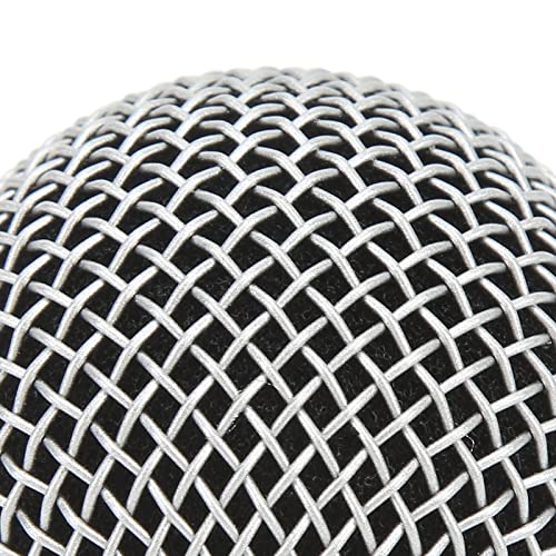 Microphone Ball Head Mesh, Stainless Steel Microphone Head Replace for SHURE PG48、PG58、PGX2、BLX288、PG24 and Others - Image 4