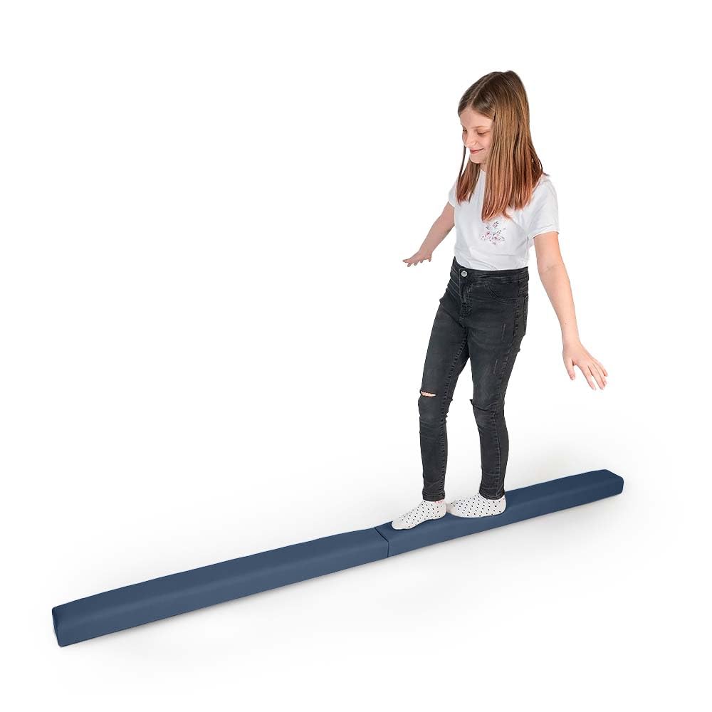 MAMOI Barra de Gimnasia para niños, 200 cm, Acolchada, Antideslizante, Plegable, Equipo de Gimnasio para niños