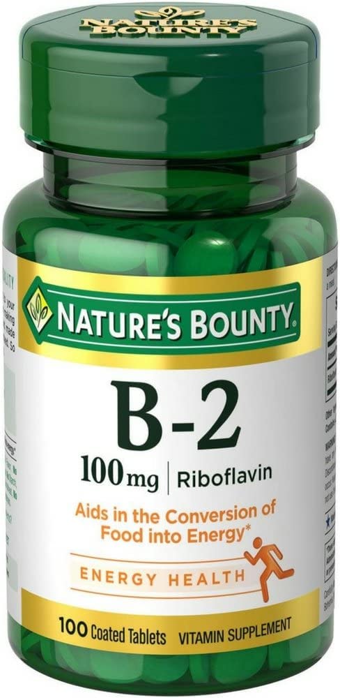 Nature's Bounty Vitamin B-2 100mg, 100 Tablets — Amazon image 8