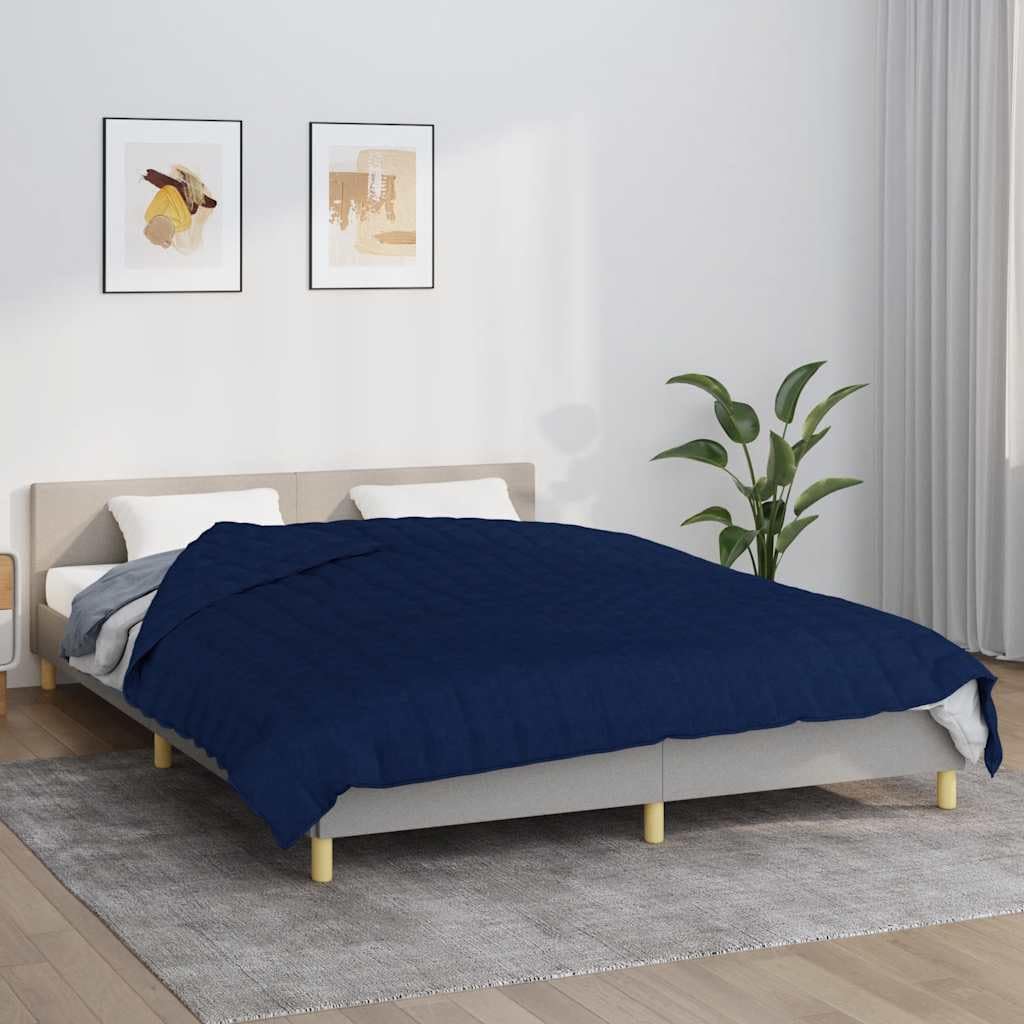 SYDE Koc z niebieskim ciężarem 200x225 cm 9 kg