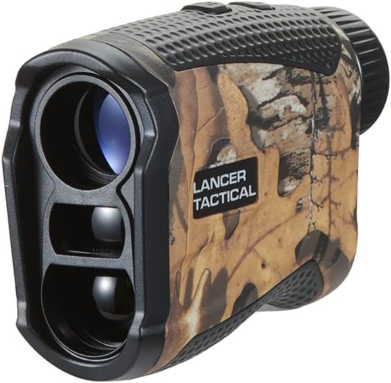 Lancer Tactical 6.5X Magnification Hunting Rangefinder (Color: Camo)
