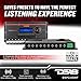DS18 DSP2.6DBT 2-Channel in and 6-Channel Out Digital Sound Processor with Bluetooth and LCD Screen - Didactic and Intuitive Interface Through The App.
