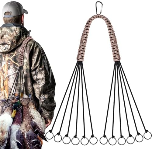 Bird Carrier for Doves - 5 Surprising Picks You Didn't Expect 5 TOBWOLF Duck & Bird Tote with 12 Drops Slip Ring, Metal Loop Goose & Duck Hanger, Waterfowl Tote, Dove Bird Carrier, Paracord