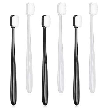 Elie India Extra Soft Toothbrush, 6 Pieces Soft Bristle Toothbrush Ultra Soft Toothbrush for Adults