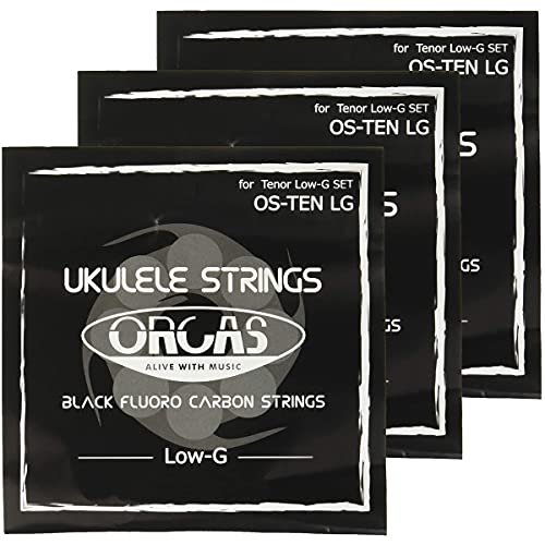 IJX tJ[{ EN LOW-GZbg ei[p ~fBAei[Q[W ORCAS UKULELE STRINGS TENOR OS-TEN LG (3Zbg)