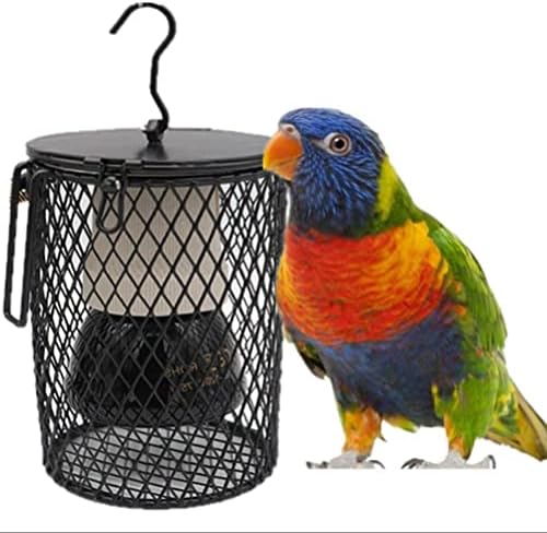 Lámpara de calor de cerámica infrarroja de 50 W para tortugas, loros, lagartos, pájaros, suministros de calentador de invierno, cerámica sólida,