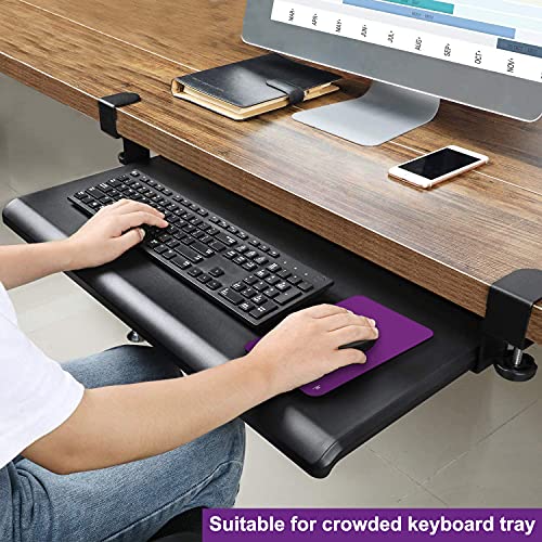 Image of Audimi Small Mouse Pad 6 x 8 Inch, Mini Mouse Pad Thick for Laptop Wireless Mouse Home Office Travel, Portable & Washable (Purple)