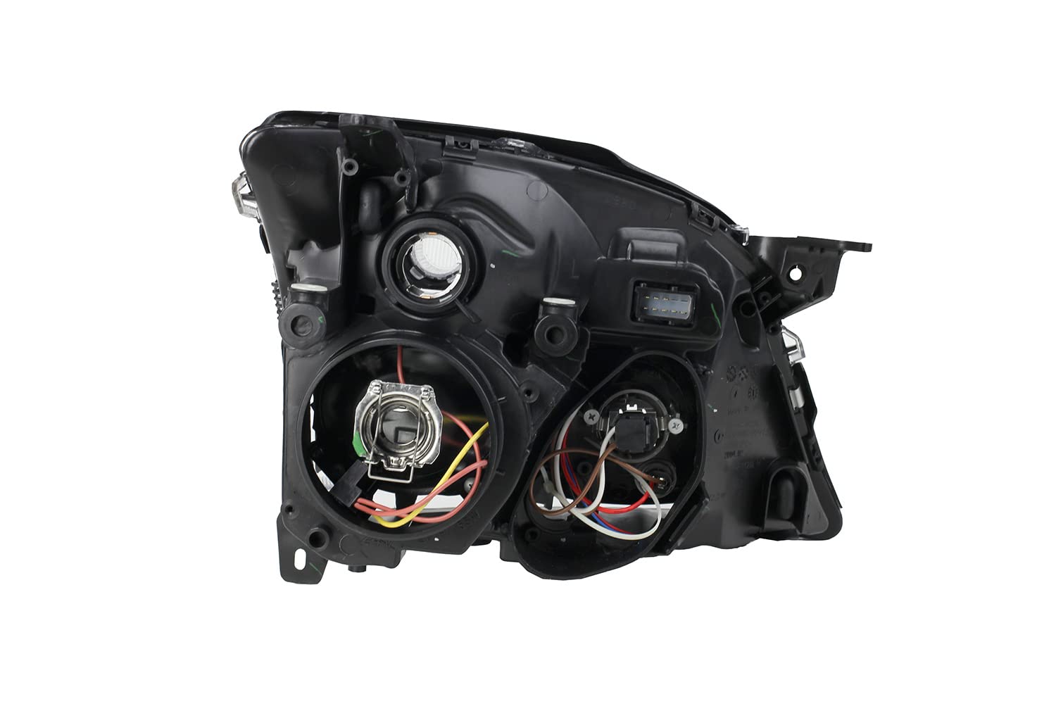 Johns, Juego de faros halógenos para Opel Vectra negro C 02-05 H7 H7 transparente L R
