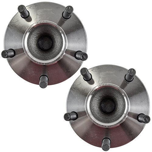 Image of TRQ Front Left and Right Wheel Bearing and Hub Assembly Set 2 Piece Compatible with 2003 Infiniti G35 2004-2006 G35 Base Model 2007 G35 Coupe 2003-2009 Nissan 350Z
