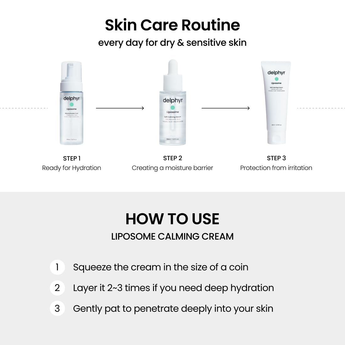 Liposome Soft Calming Cream, Centella Asiatica TECA Moisturizer for Sensitive Skin, Skin Protection and Soother, Korean Skincare for Trouble Care (2.70 fl. oz, 80ml) - Image 7