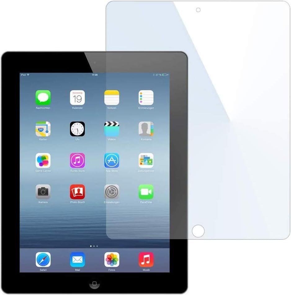 MMOBIEL Screen Protector Compatible with iPad Pro 12.9 inch 2017/12.9 inch 2015 Tempered Glass 9H Ballistics Hardness HD incl. 2x cloth